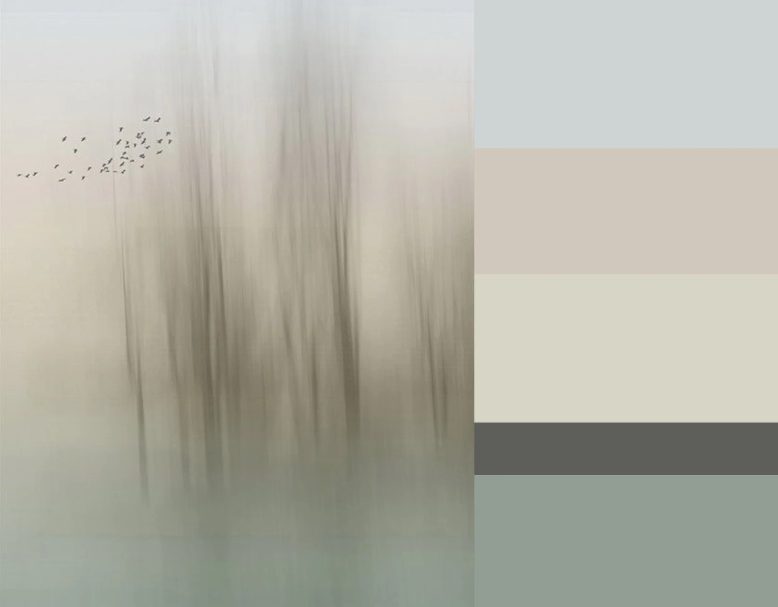 Breeze of Winter via Fotoblur - colors from top down Skylight 205 Farrow & Ball - Coquette Lt. 146 Sanderson - Silverflake 7 Sanderson - Bastille 165 Sanderson - Double la Seine Farrow & Ball