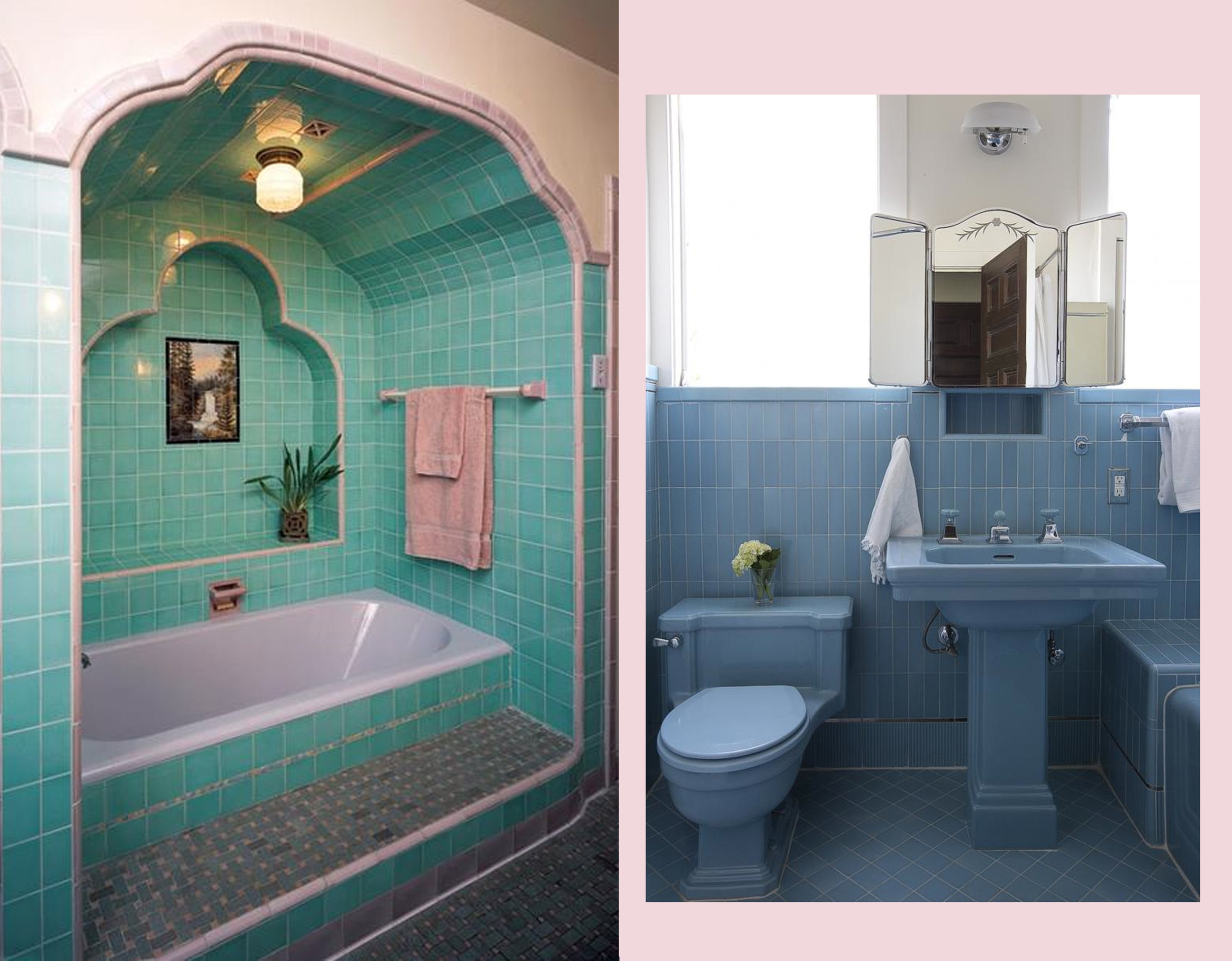 Trend Alert Color In The Bathroom Martine Claessens