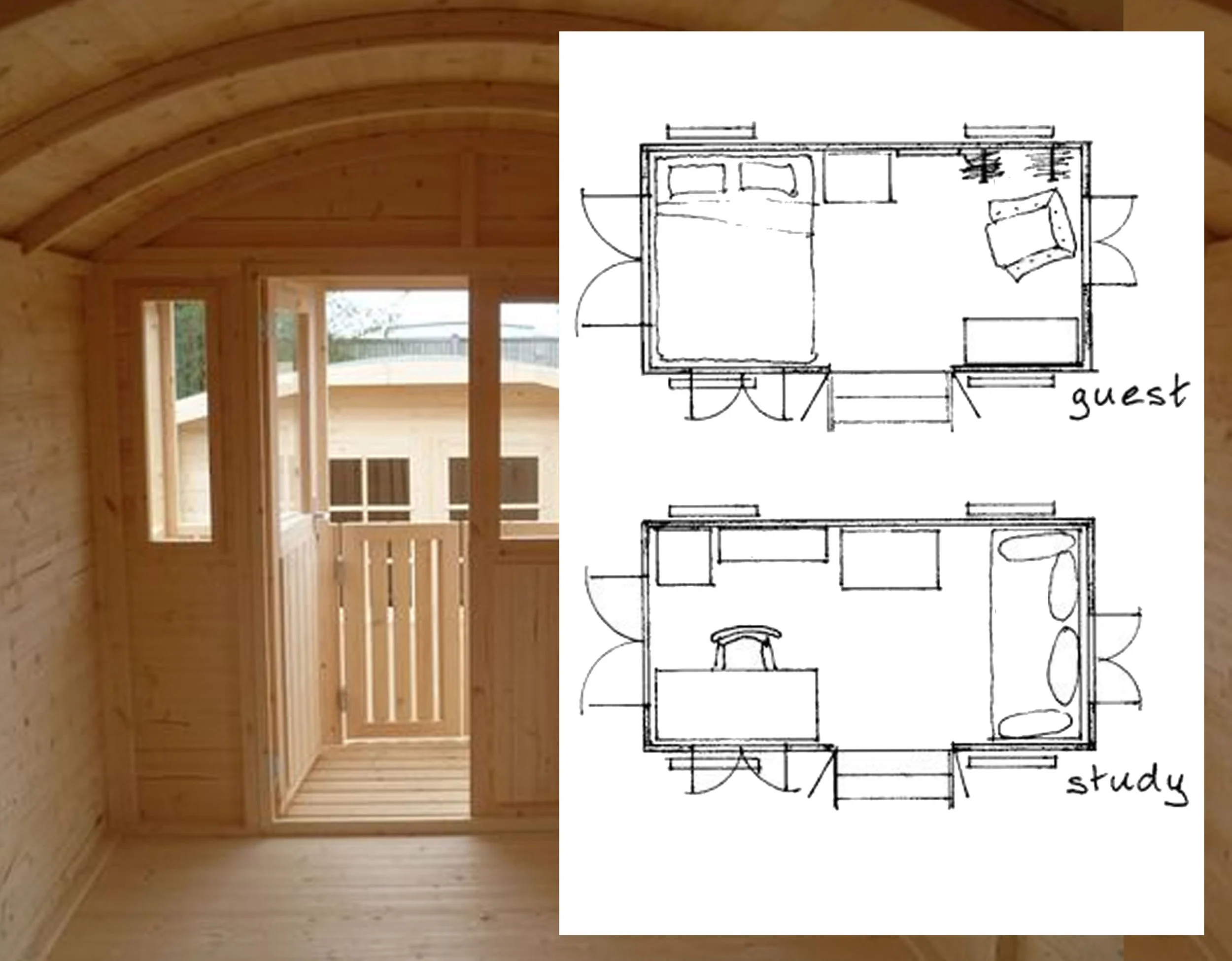 traditional wagon has approx. 2 x 4 m