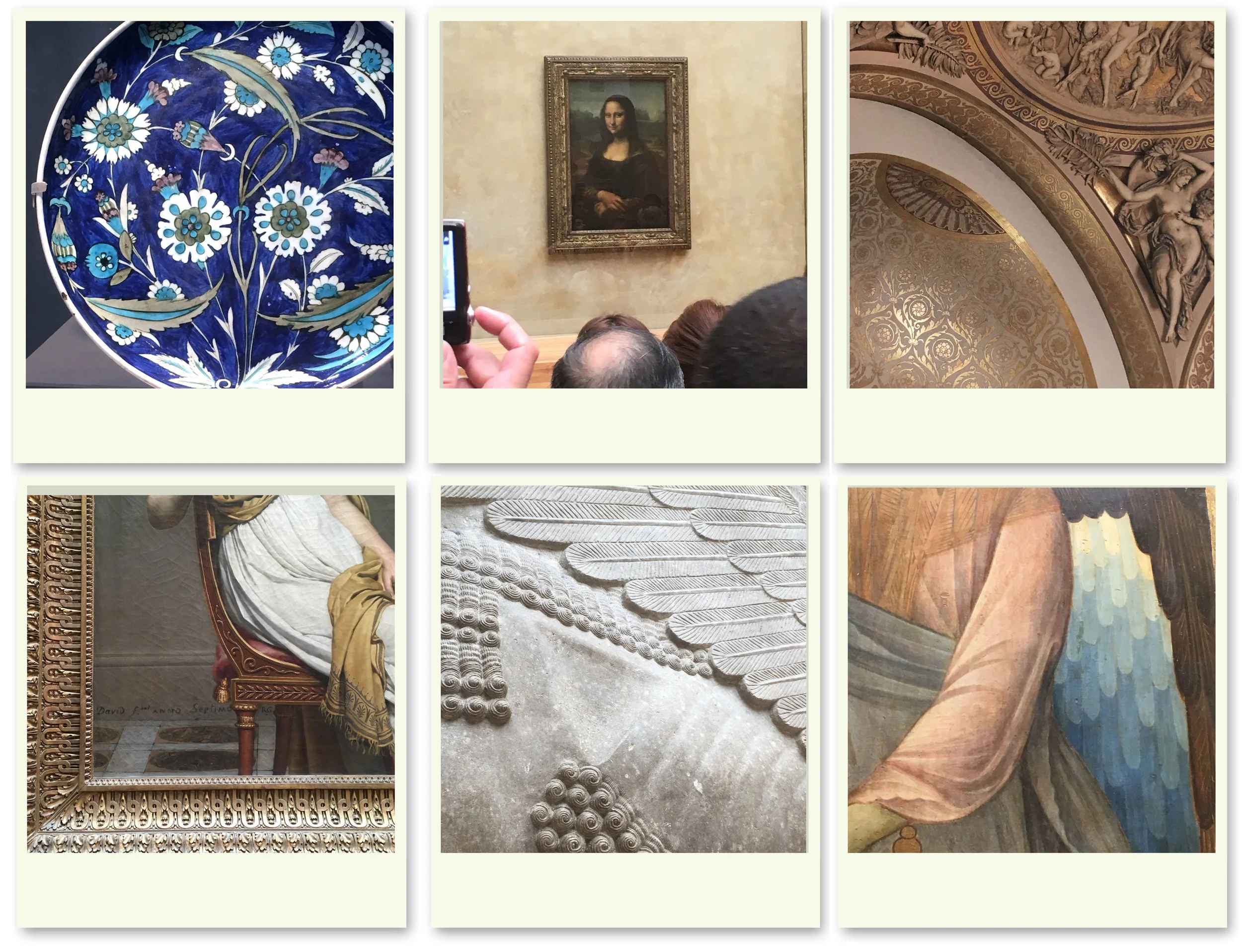 snapshots from the Louvre