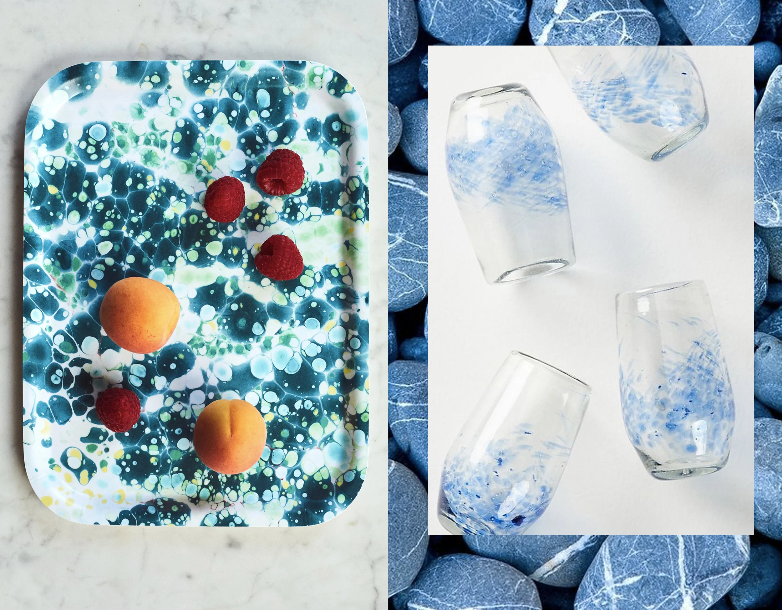 Aqua Breakfast Tray Studio Formata - 
