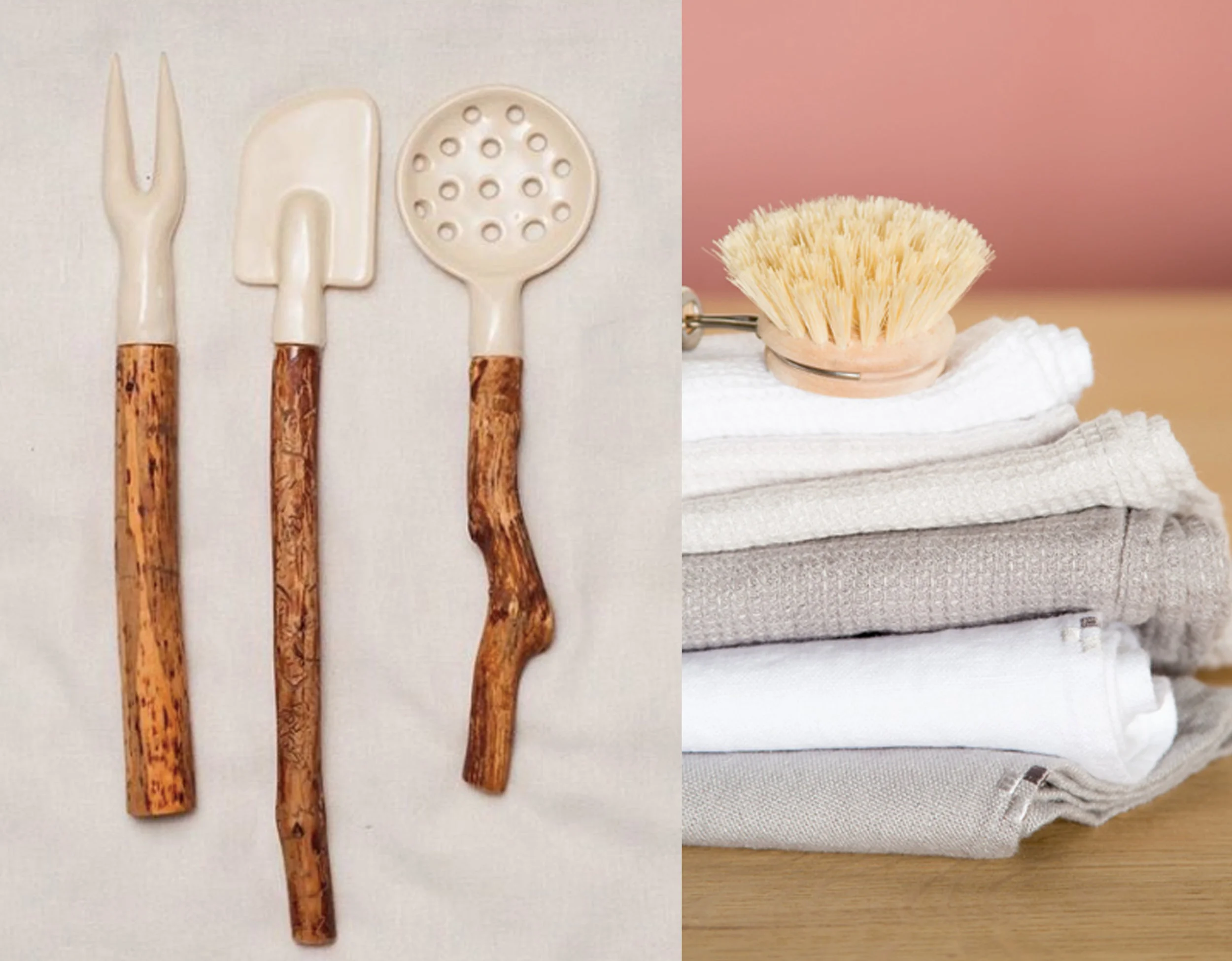 whimsical ceramics Spoon_Fool - linen kitchen .towels Decopur