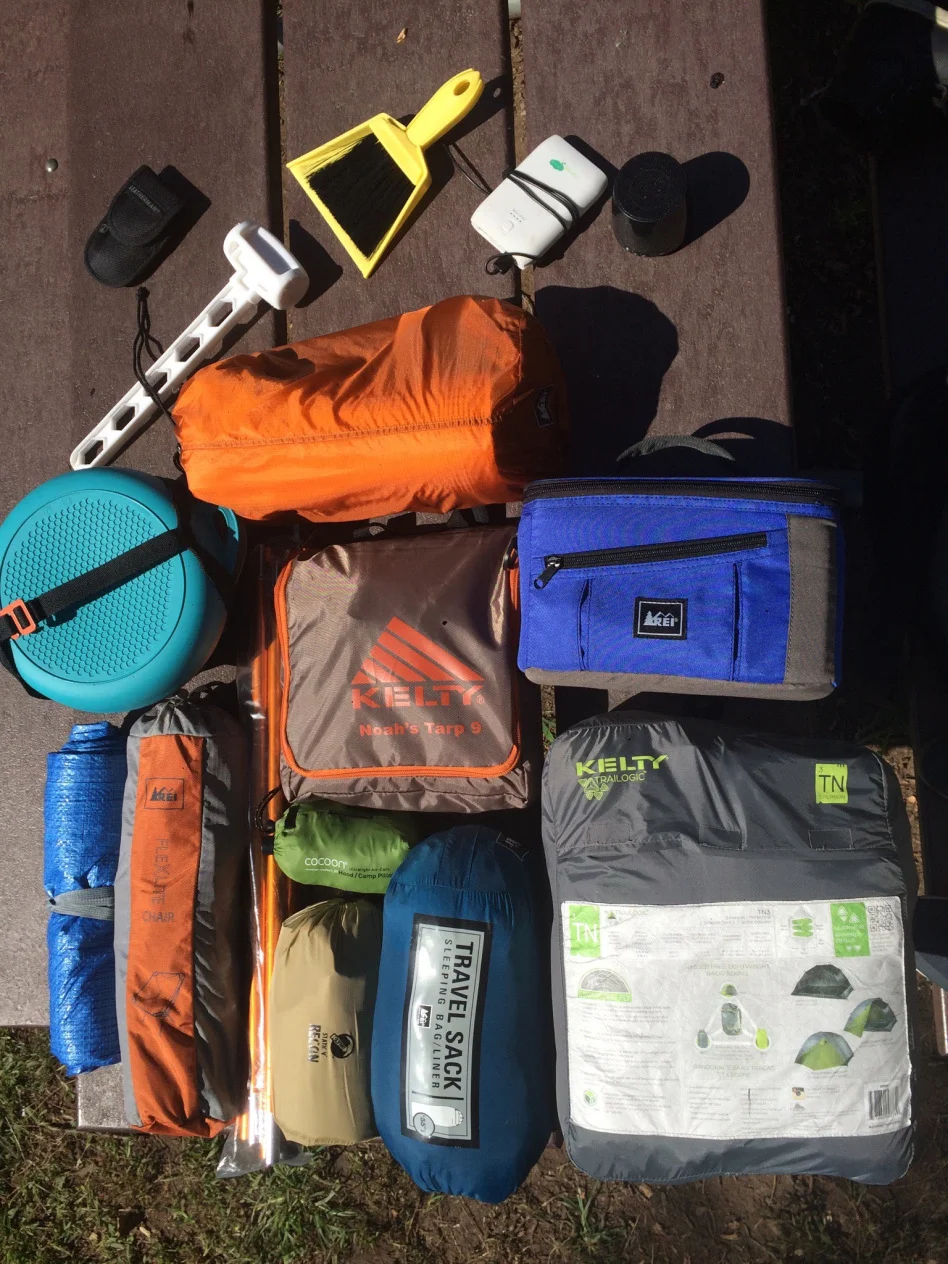 Camping Gear Recap - 8/27/14