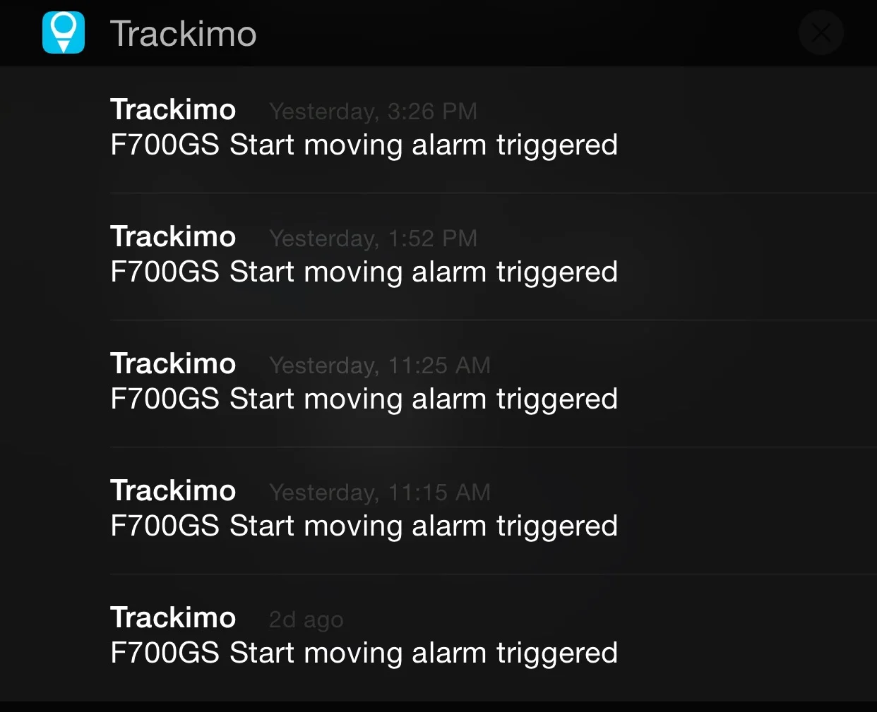 Trackimo - Track your Moto