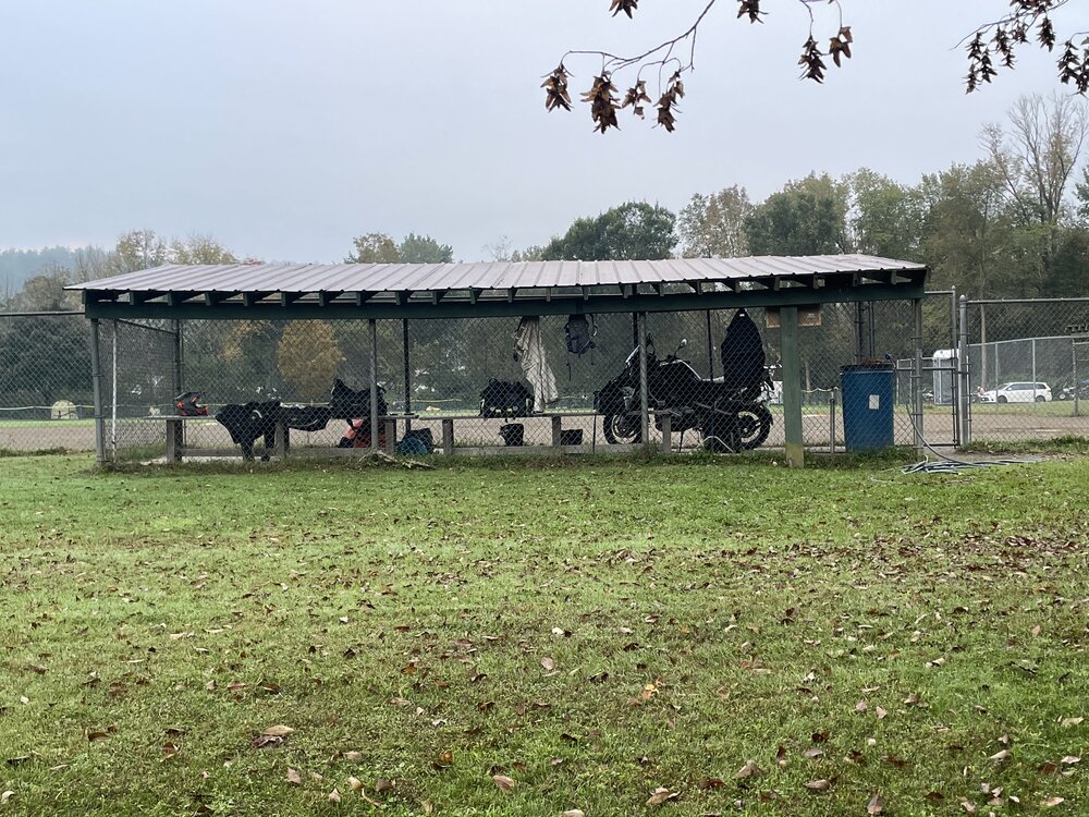 The dugout near our camp site