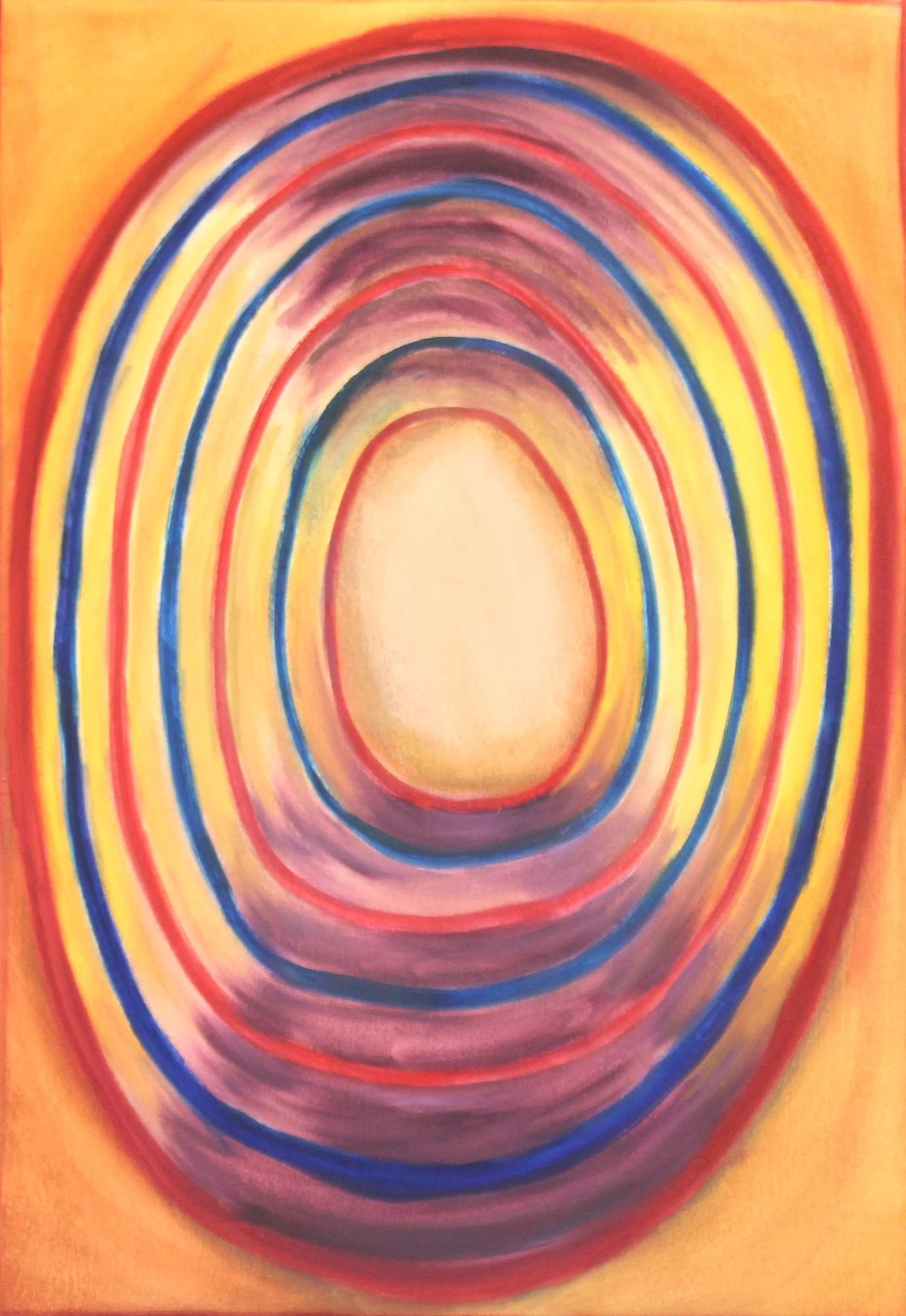 Percept (Breathe), Oil on Canvas, 2015 (Consciousness Series)