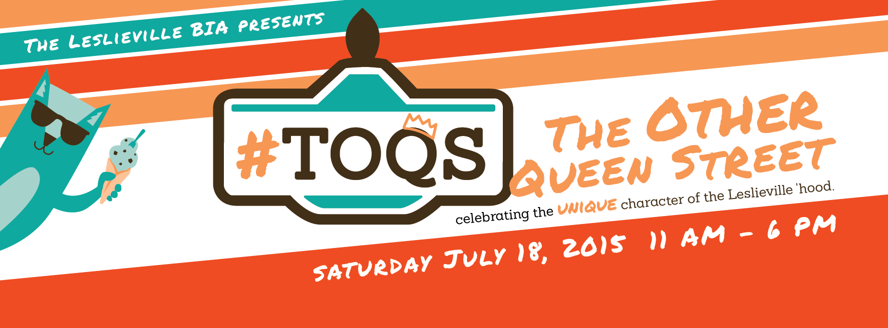 Leslieville's #TOQS street party happening Saturday
