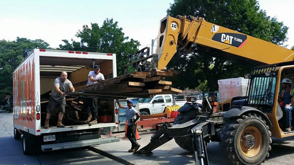 Jilly's wood salvaged for reclaimed furniture