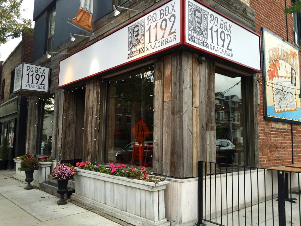 P.O. Box 1192 opens in Leslieville with a snack bar and hip hop
