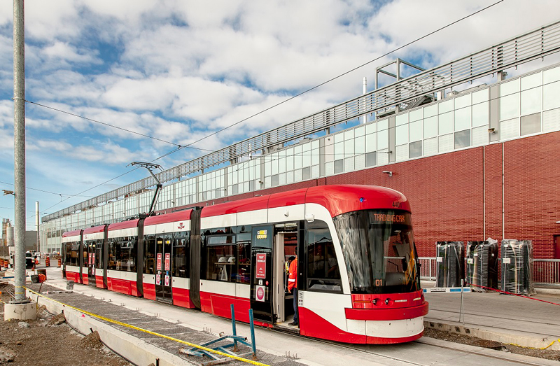 Leslie Barns finally opens to streetcar service