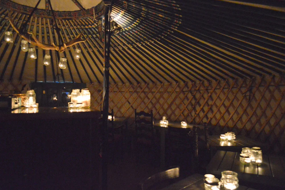 Ceili Cottage yurt on tour, petition started to bring it back