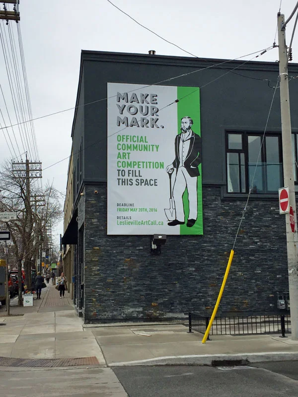 Call to artists: Have your original work on public display in Leslieville