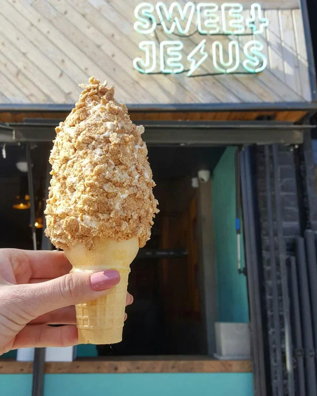 Sweet Jesus brings frozen hallelujah to the east end