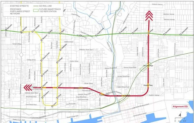 Pape Ave. favoured route for Downtown Relief Line 