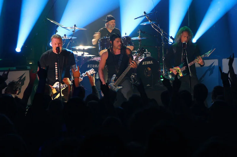 Metallica set to rock Opera House for intimate charity show