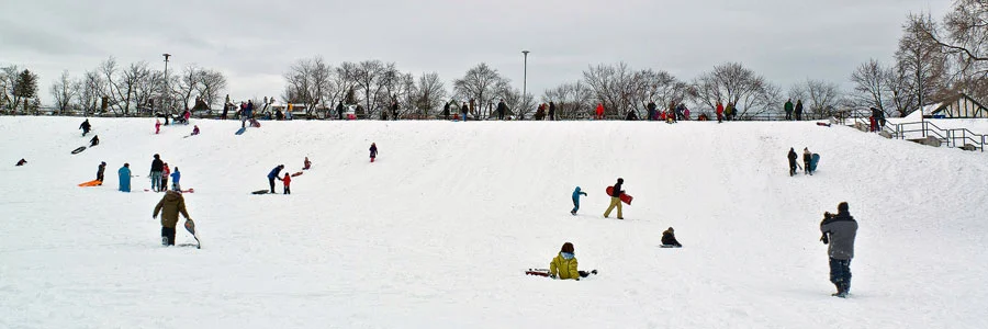 The best hills for sledding in Toronto's east end