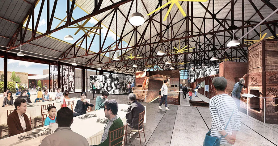 Evergreen Brick Works begins upgrade of heritage kiln building 