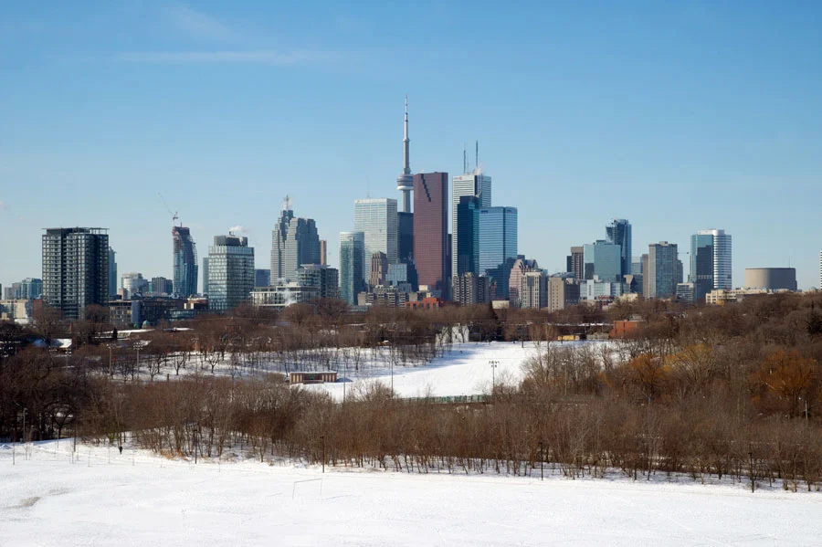 New ice rink and skating path open in Toronto's east end