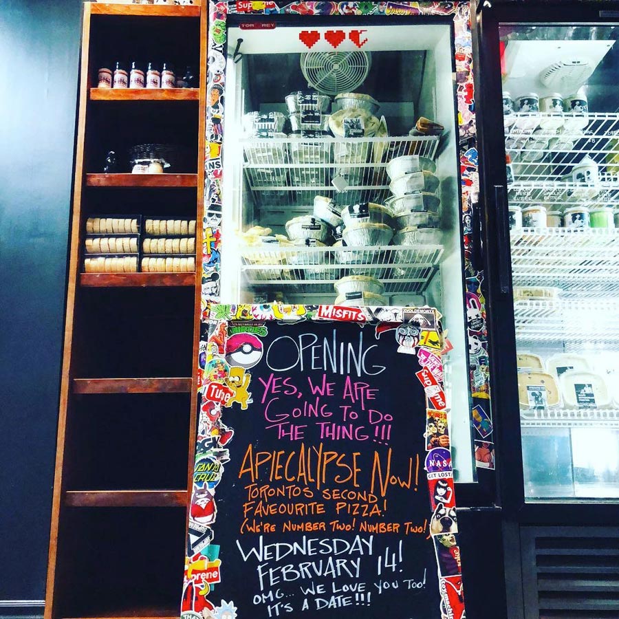 Apiecalypse Now! opens Pape Village location for vegan bakery and pizzeria