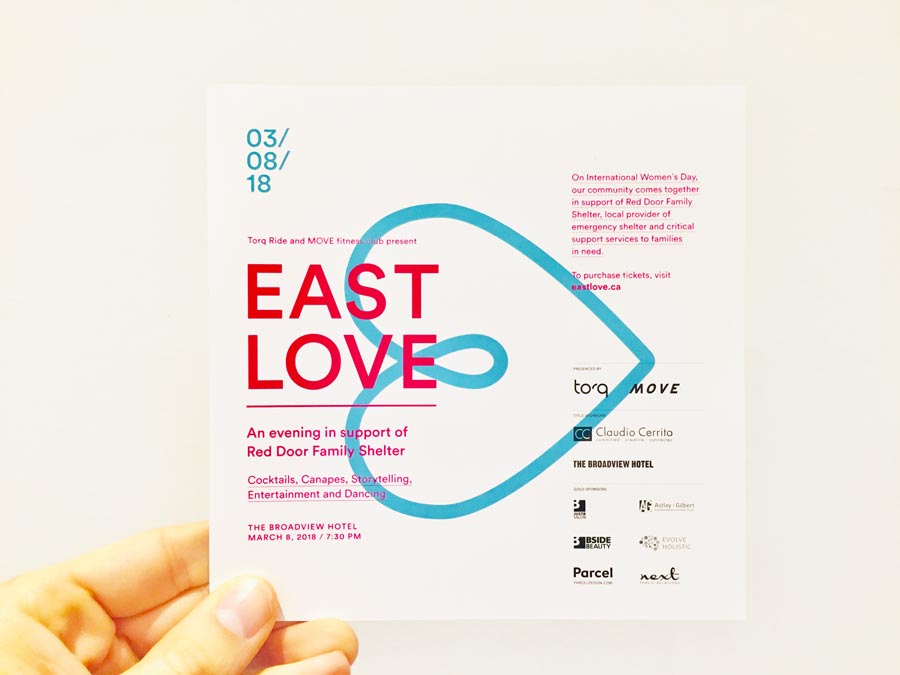 East Love: An evening celebrating resilience in support of Red Door Shelter