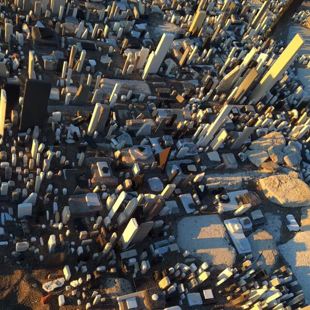 Miniature stone city pops up in Tommy Thompson Park