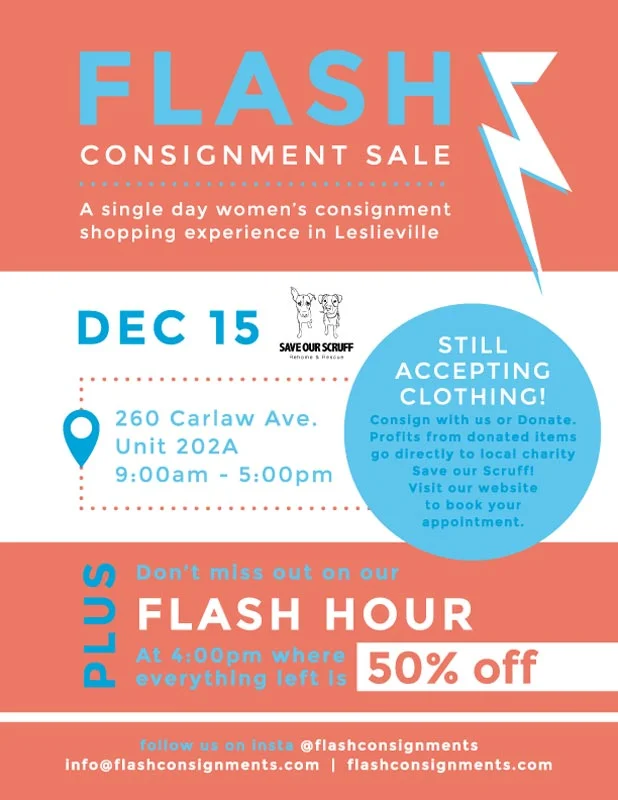 A one-day pop-up women’s consignment sale is coming to Leslieville
