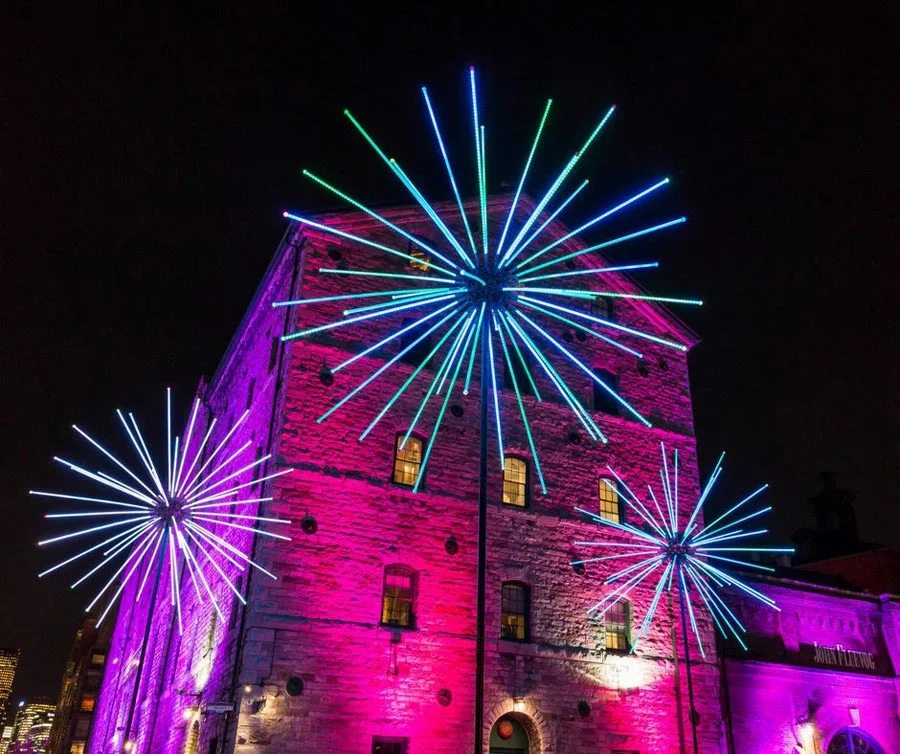 Toronto Light Festival set to illuminate Distillery District