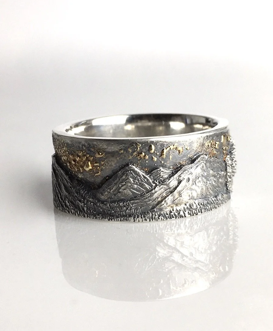 Central Oregon Cascade Mountain Wonderland by Waylon Rhoads Jewelry