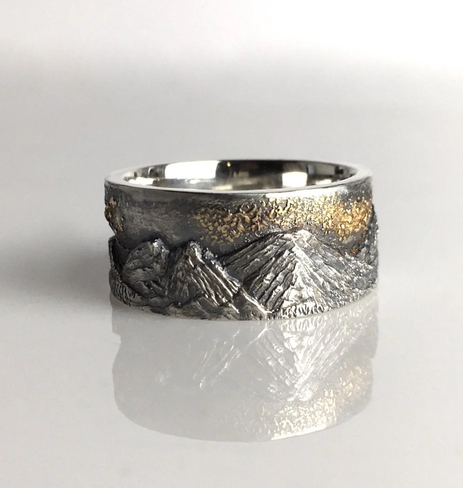 Central Oregon Cascade Mountain Wonderland by Waylon Rhoads Jewelry