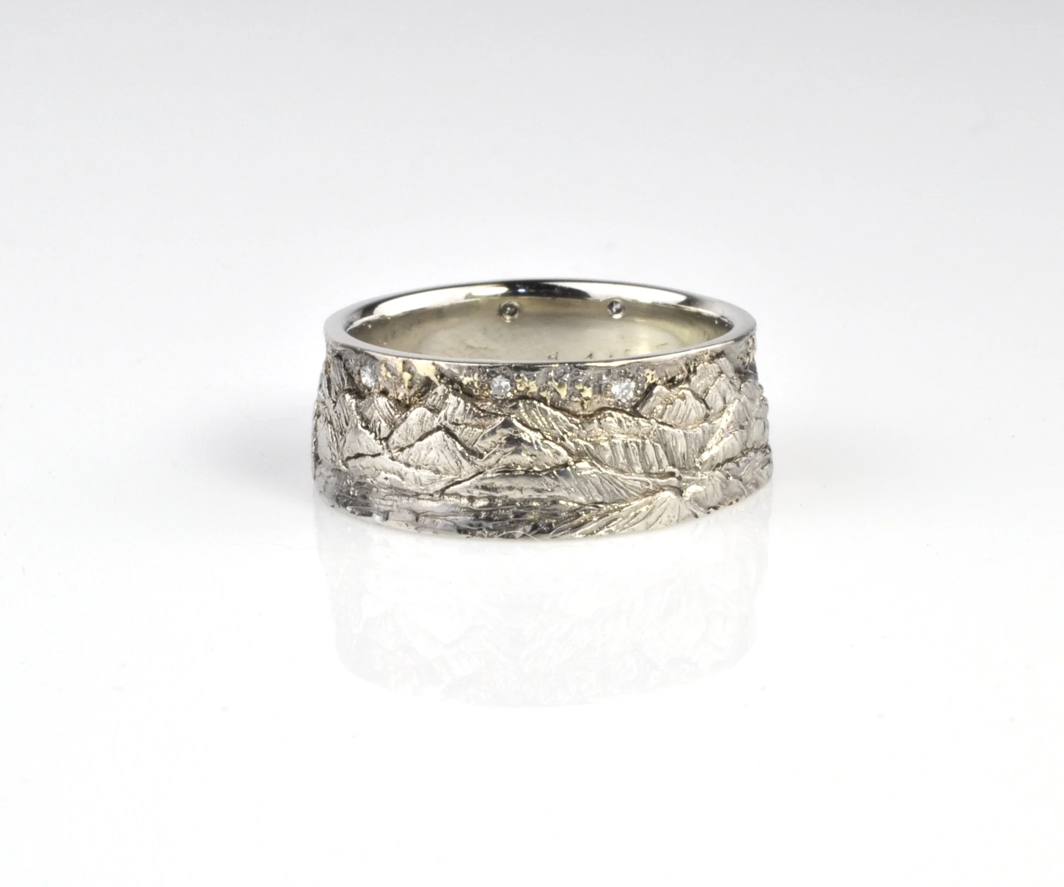 "Rhoads in the Rockies" Mountain Ring by Waylon Rhoads Jewelry