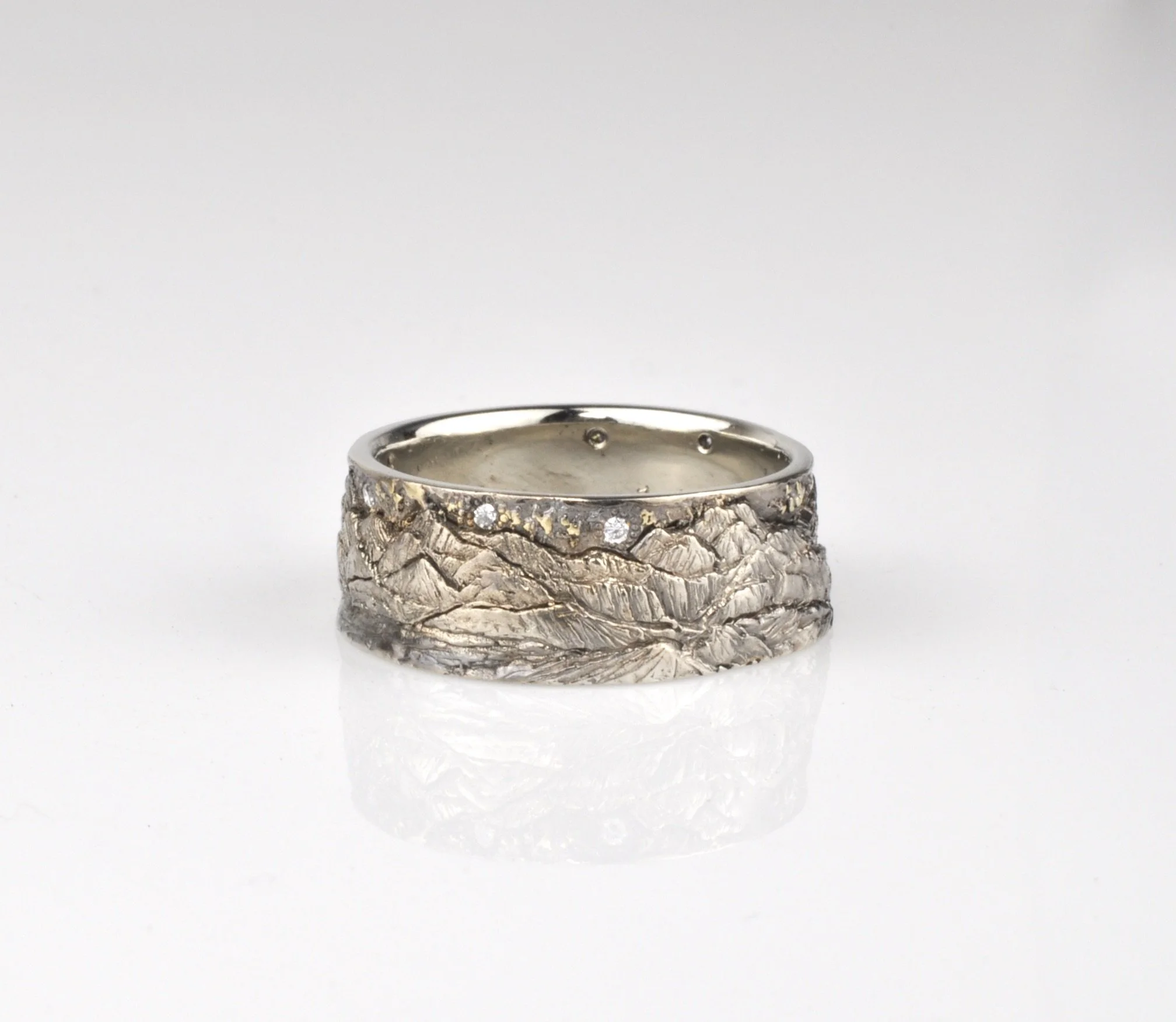 "Rhoads in the Rockies" Mountain Ring by Waylon Rhoads Jewelry