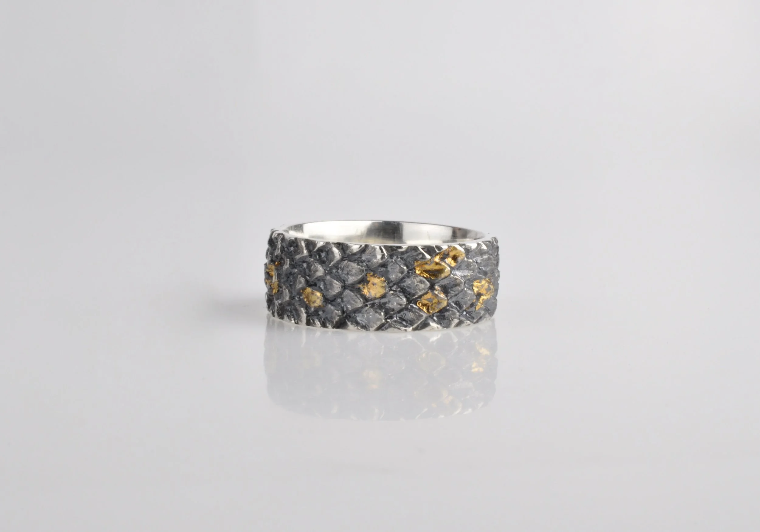 Serpent Scale Ring by Waylon Rhoads Jewelry