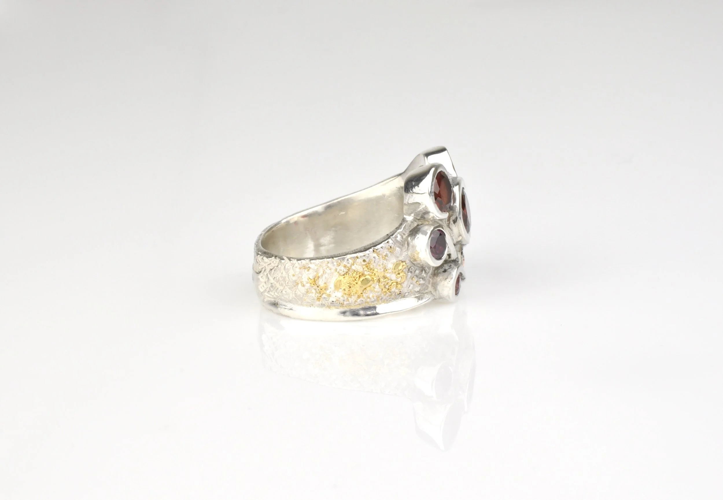 "Hot Eruption" Fusion Scroll Ring — Waylon Rhoads Jewelry