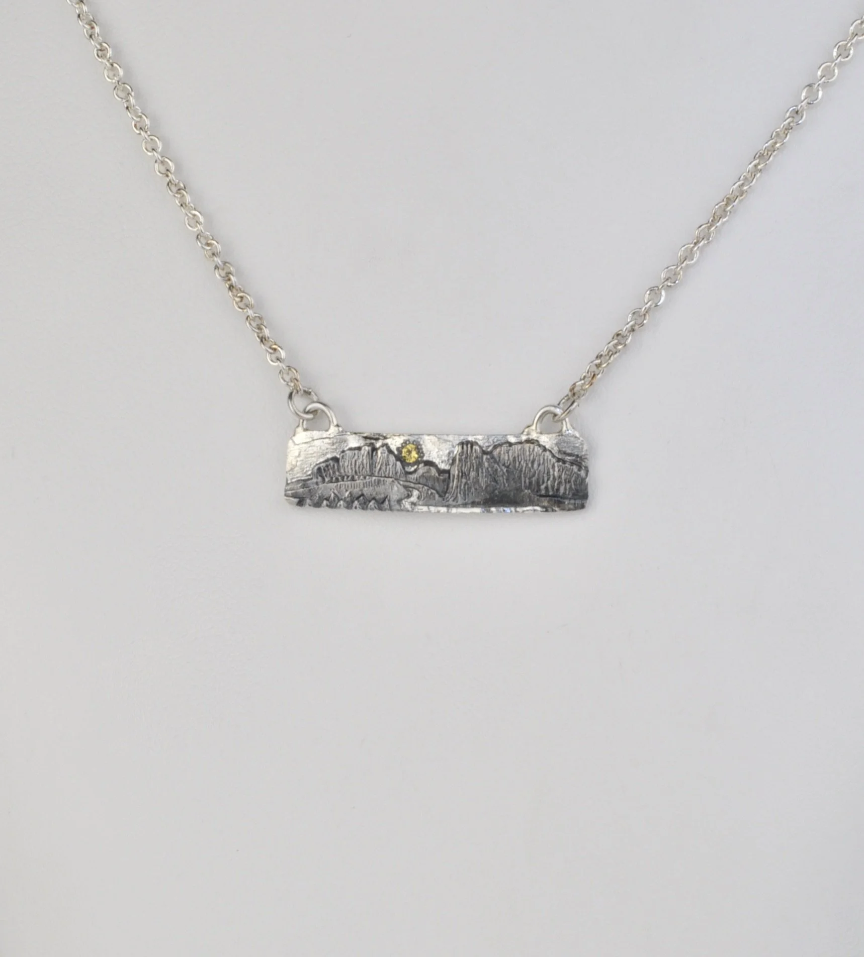 Smith Rock Necklace by Waylon Rhoads Jewelry