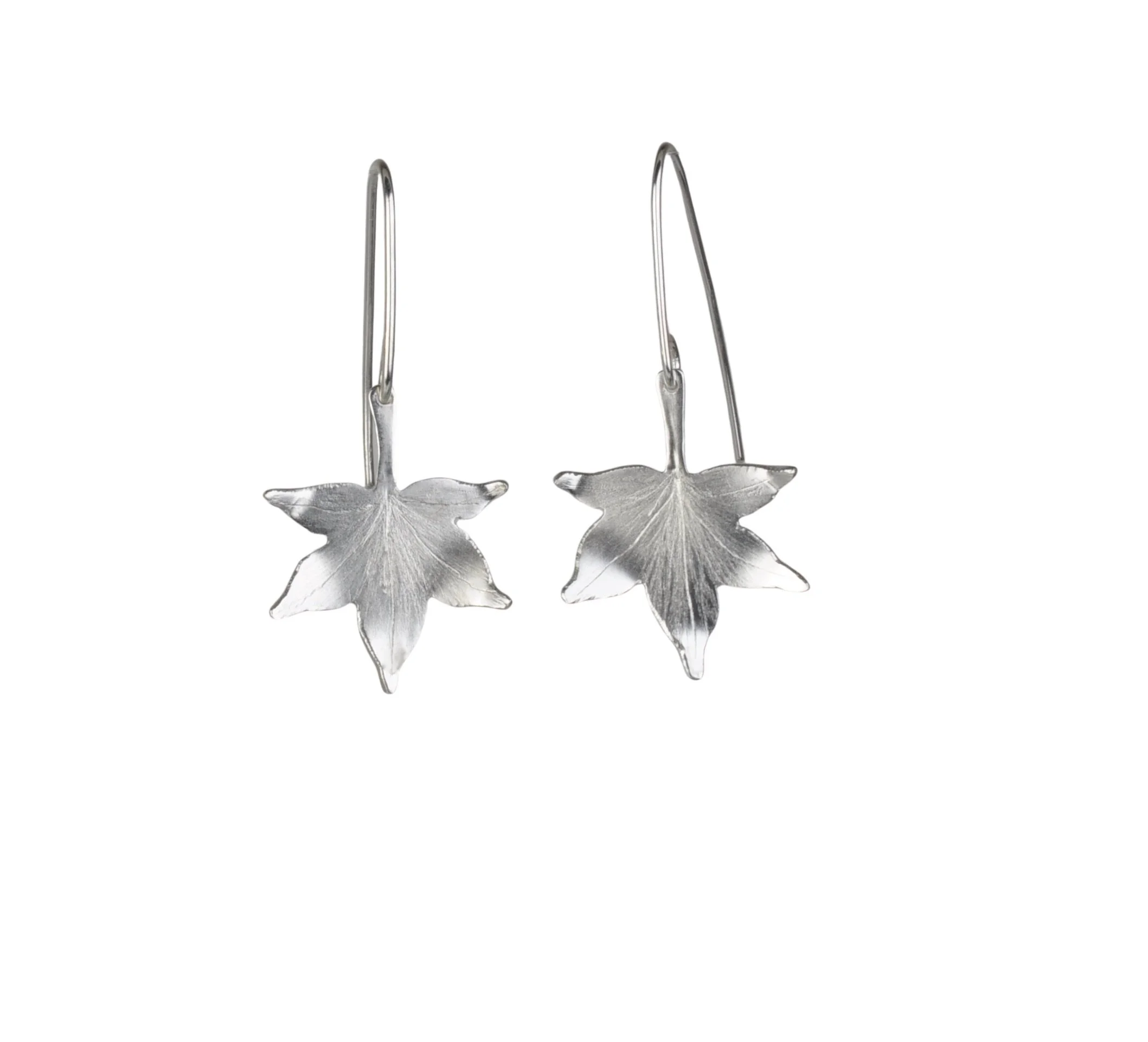 Sweet Gum Leaf Earrings