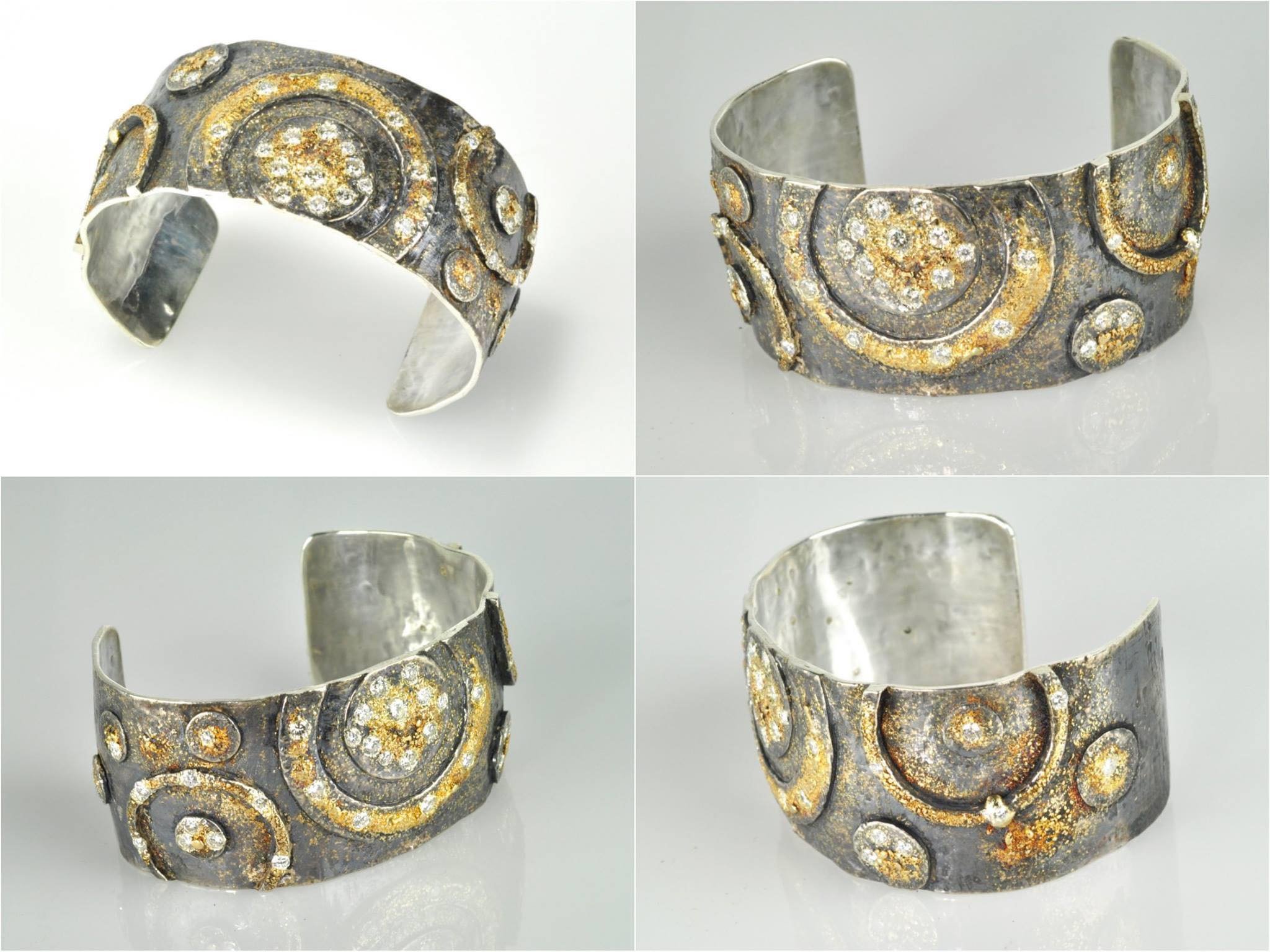 Fusing high karat gold to silver is a lot of fun!