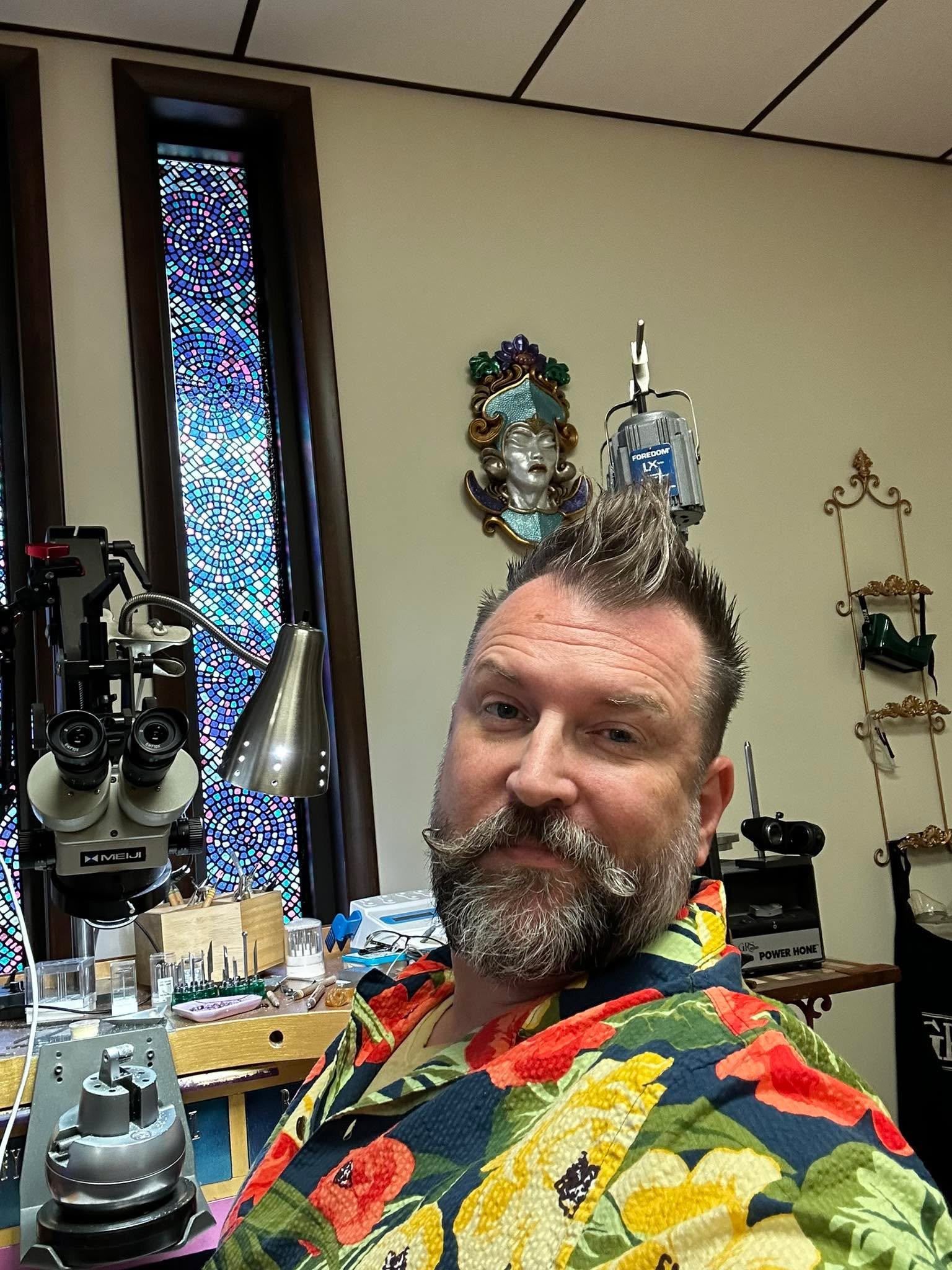 This is my exhausted, pre-coffee, yet optimistic look, lol! I hope today brings you prosperity, new opportunities for learning and growth, and you end your day feeling satisfied with your week.