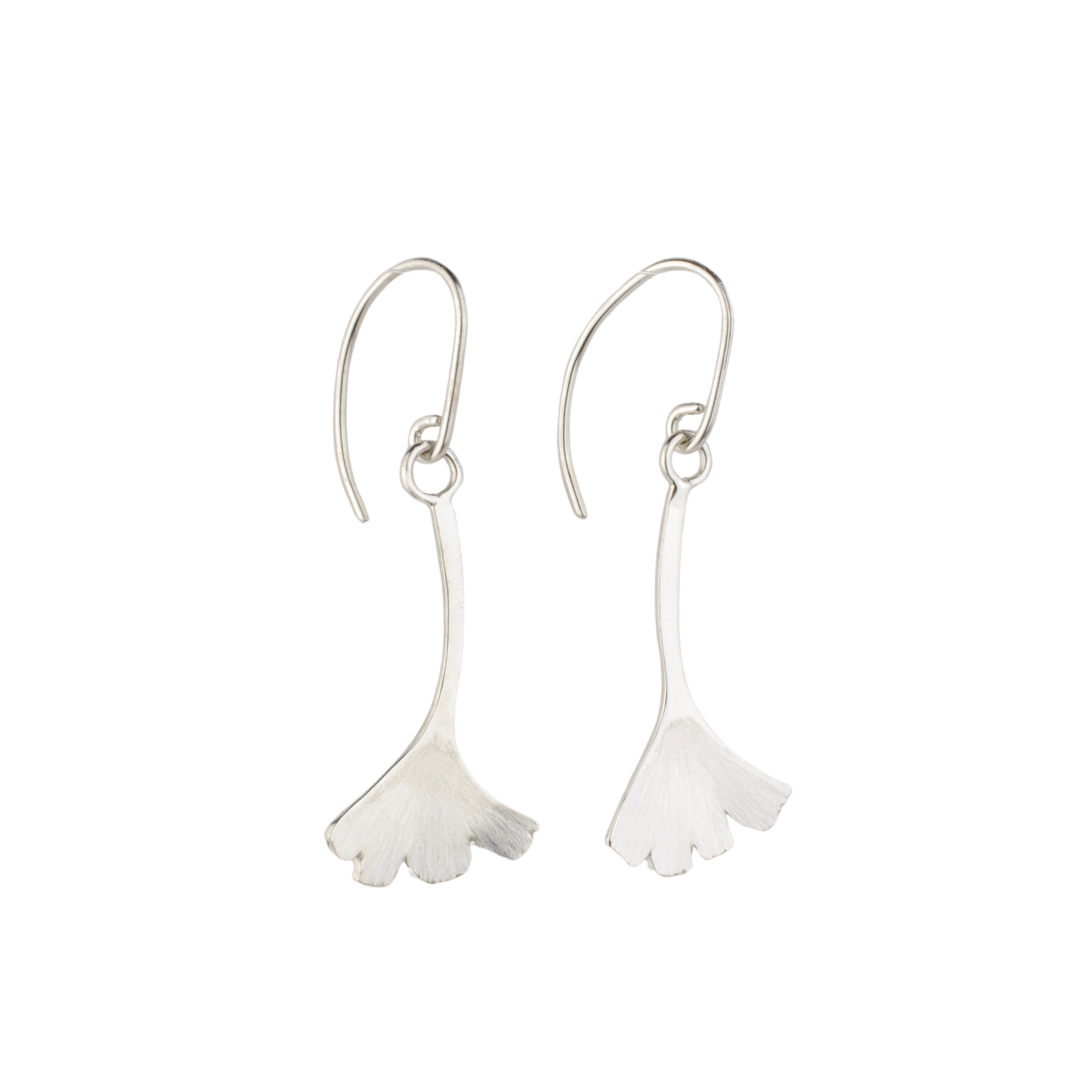 Gingko Leaf Dangle Earrings