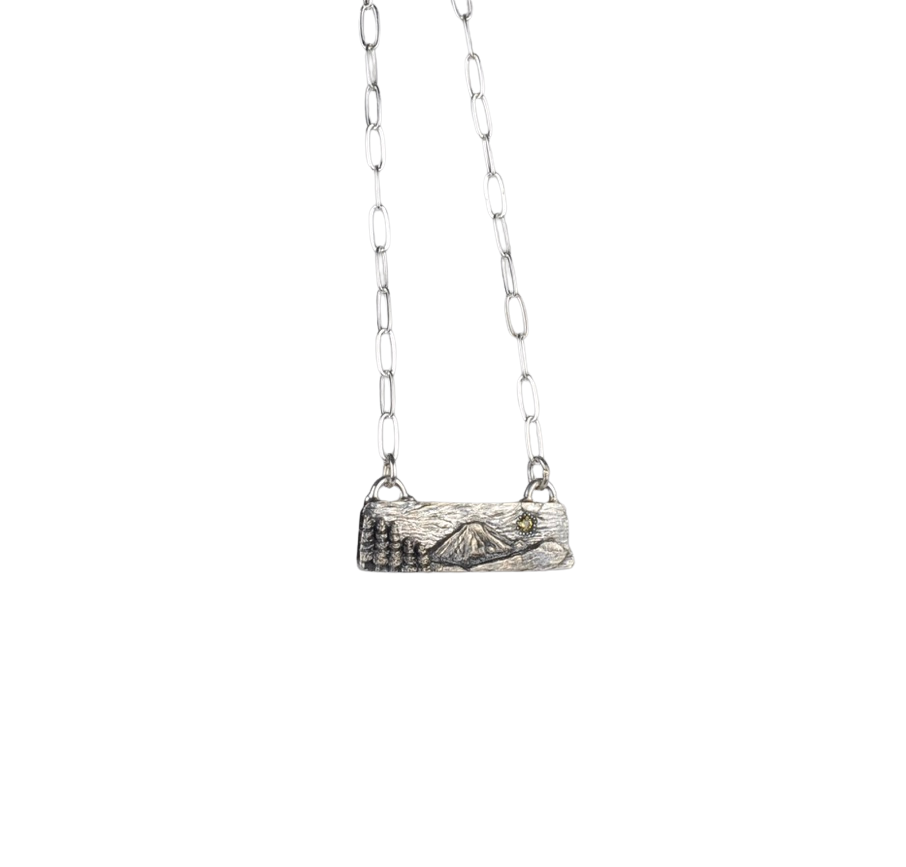 Mt. Bachelor and Tumalo Necklace