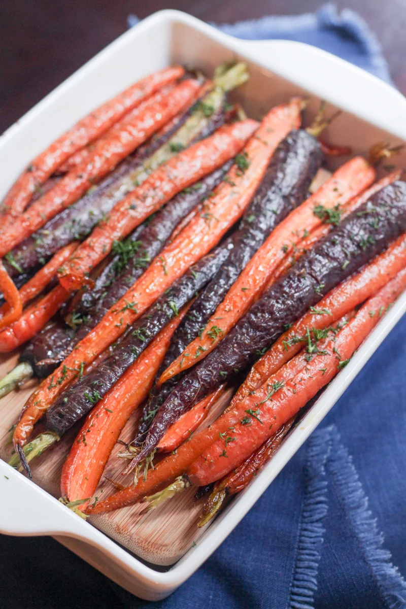 Roasted Carrots with Dill — The Olive Scene