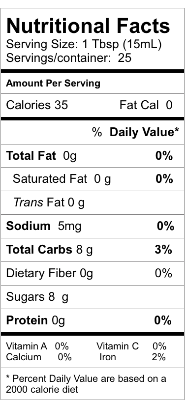 ngredients: Grape must, white wine vinegar, natural lemon extracts *like wine, balsamic vinegars have naturally occurring sulfites