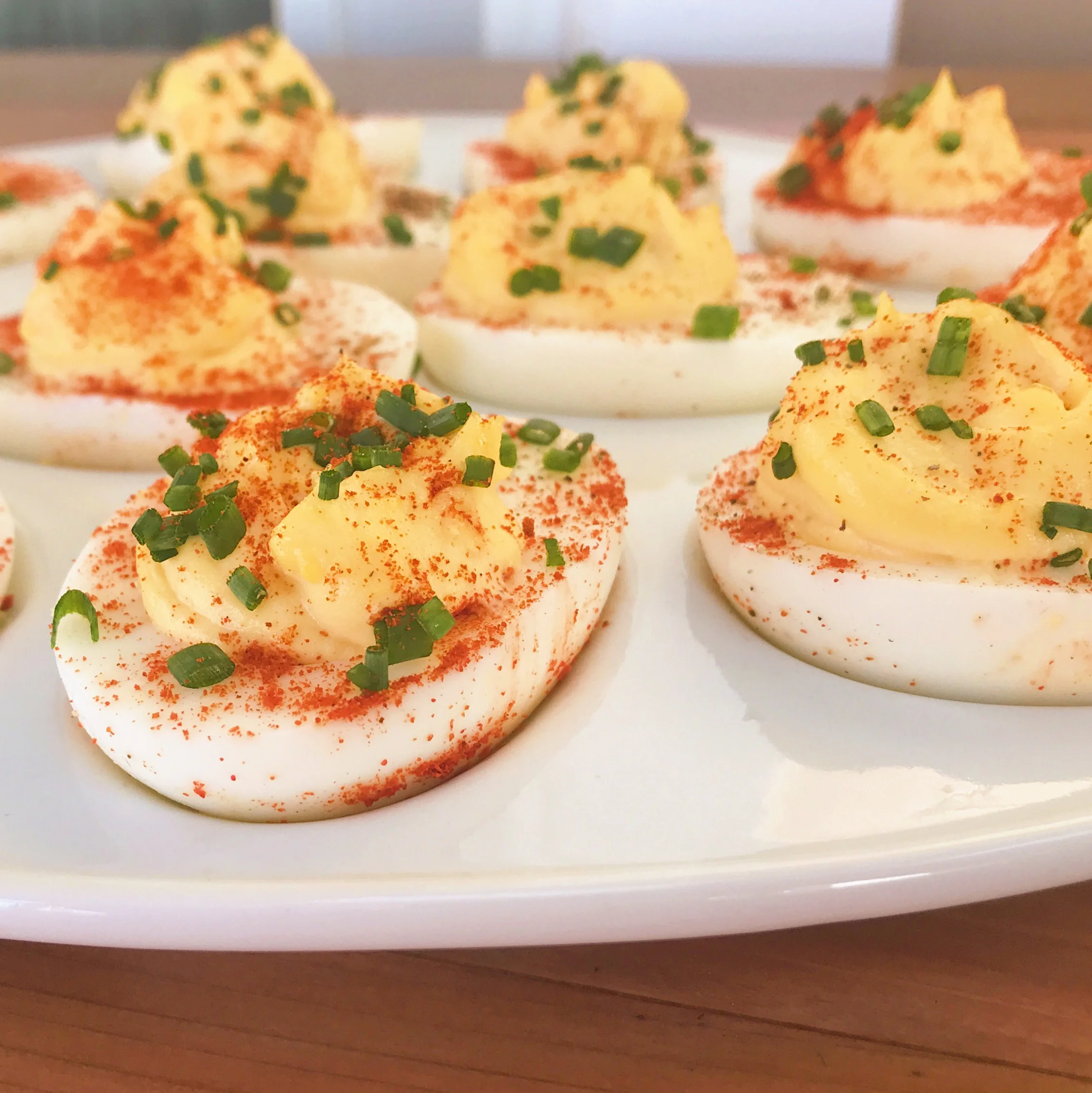 Truffle Deviled Eggs — The Olive Scene