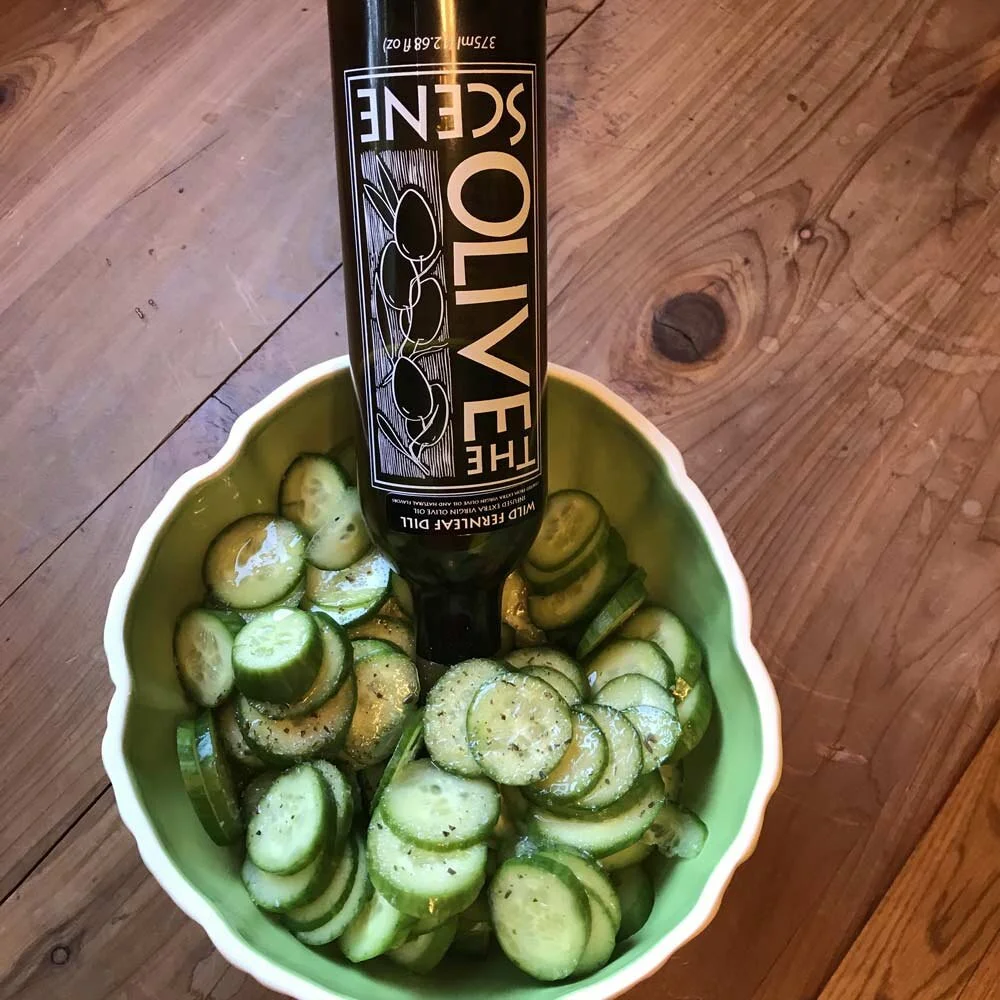 Cucumber Dill Salad — The Olive Scene