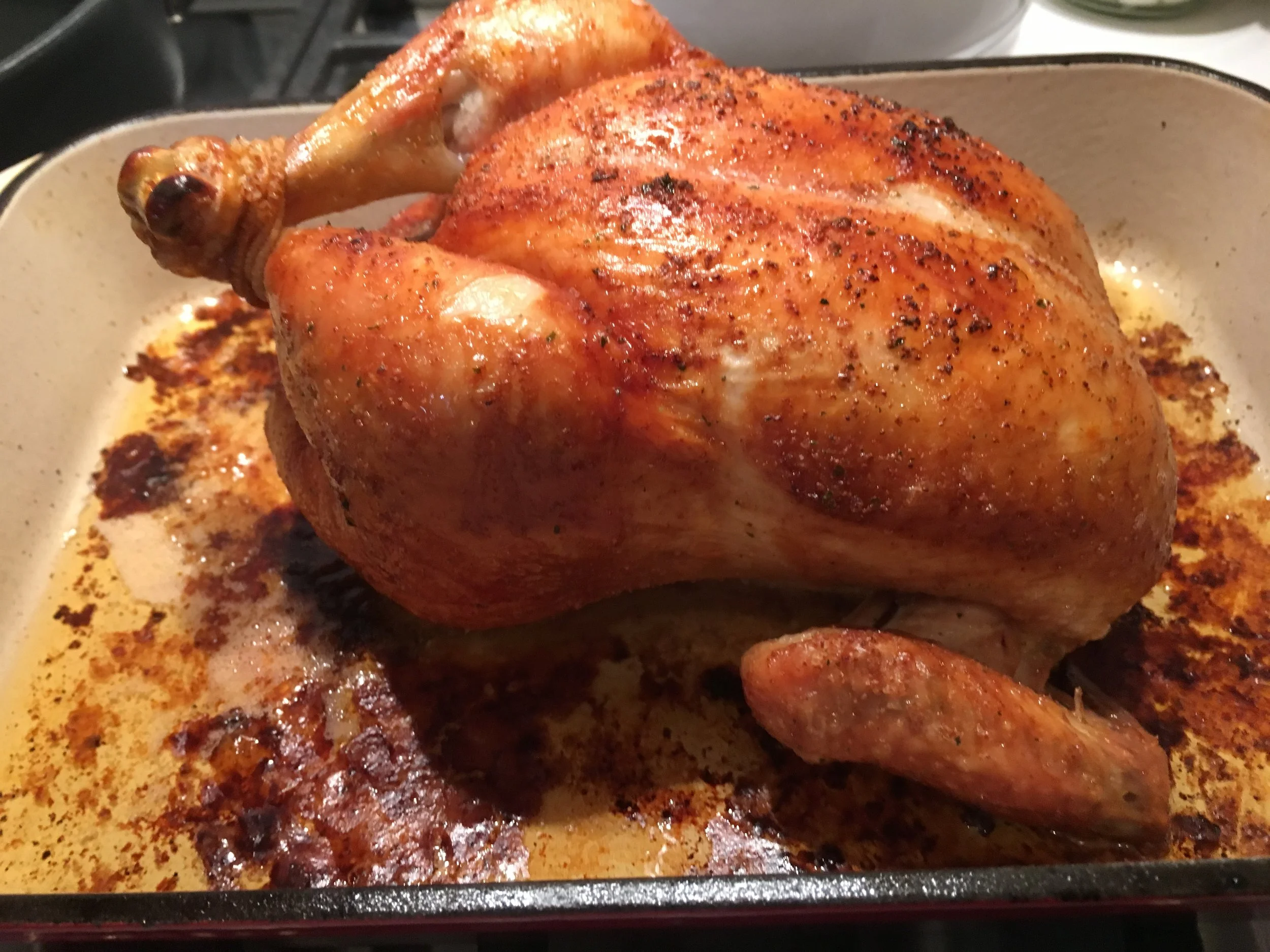 SIMPLE ROAST CHICKEN (with Soy)