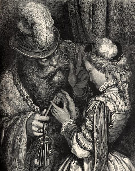 Gustave Doré, Bluebeard (1862)