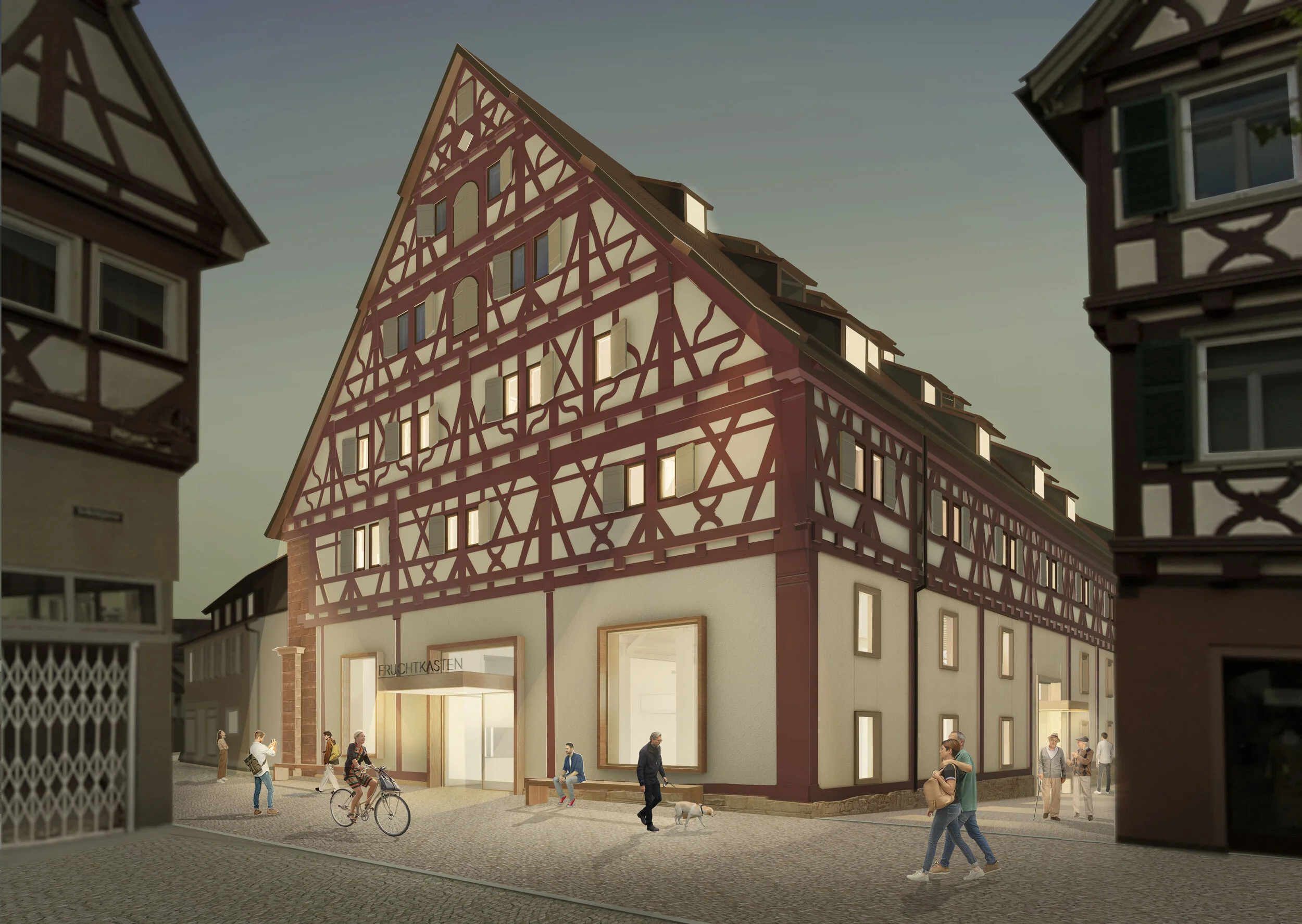   Fruchtkasten, Stadt Herrenberg   3. Platz beim Realisierungswettbewerb 