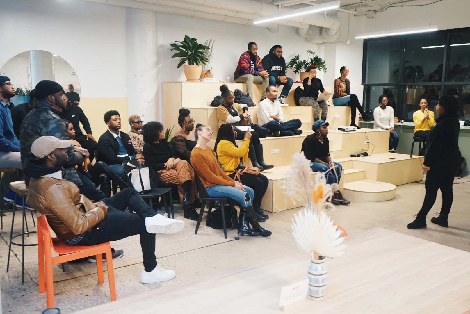  [All photos on this page are by  Natiah Jones ]  I created  #blkcreatives  to showcase the wide-range of stories and experiences that are available to Black creatives. For my community, stories have the power to build up worlds in our minds and that
