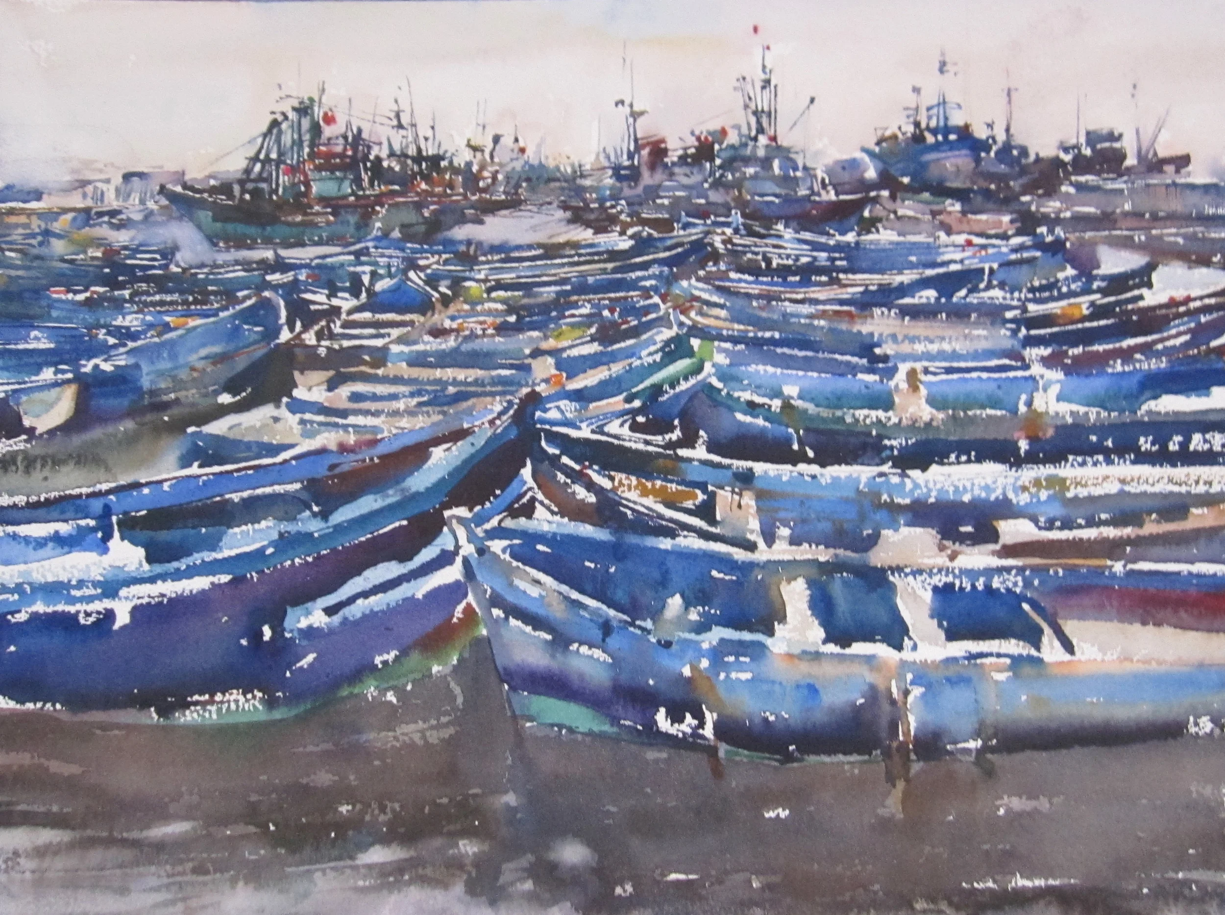 Blue Boats, II
