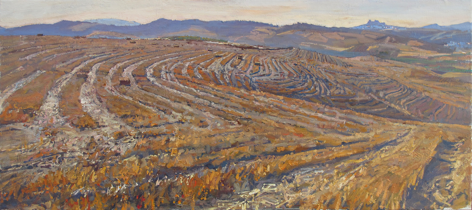Oil on Linen / 36 x 16 inches