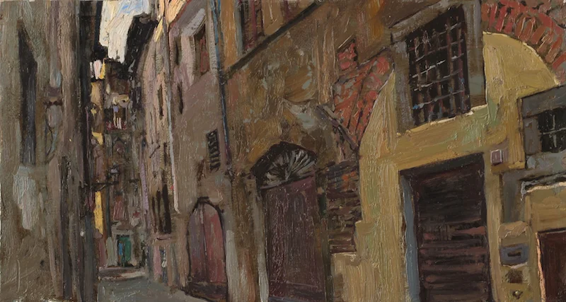 Oil on Linen / 7 x 13.3 inches/ Available